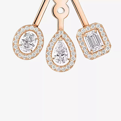 [Favorite]MY TWIN TRIO DIAMOND EARRINGS