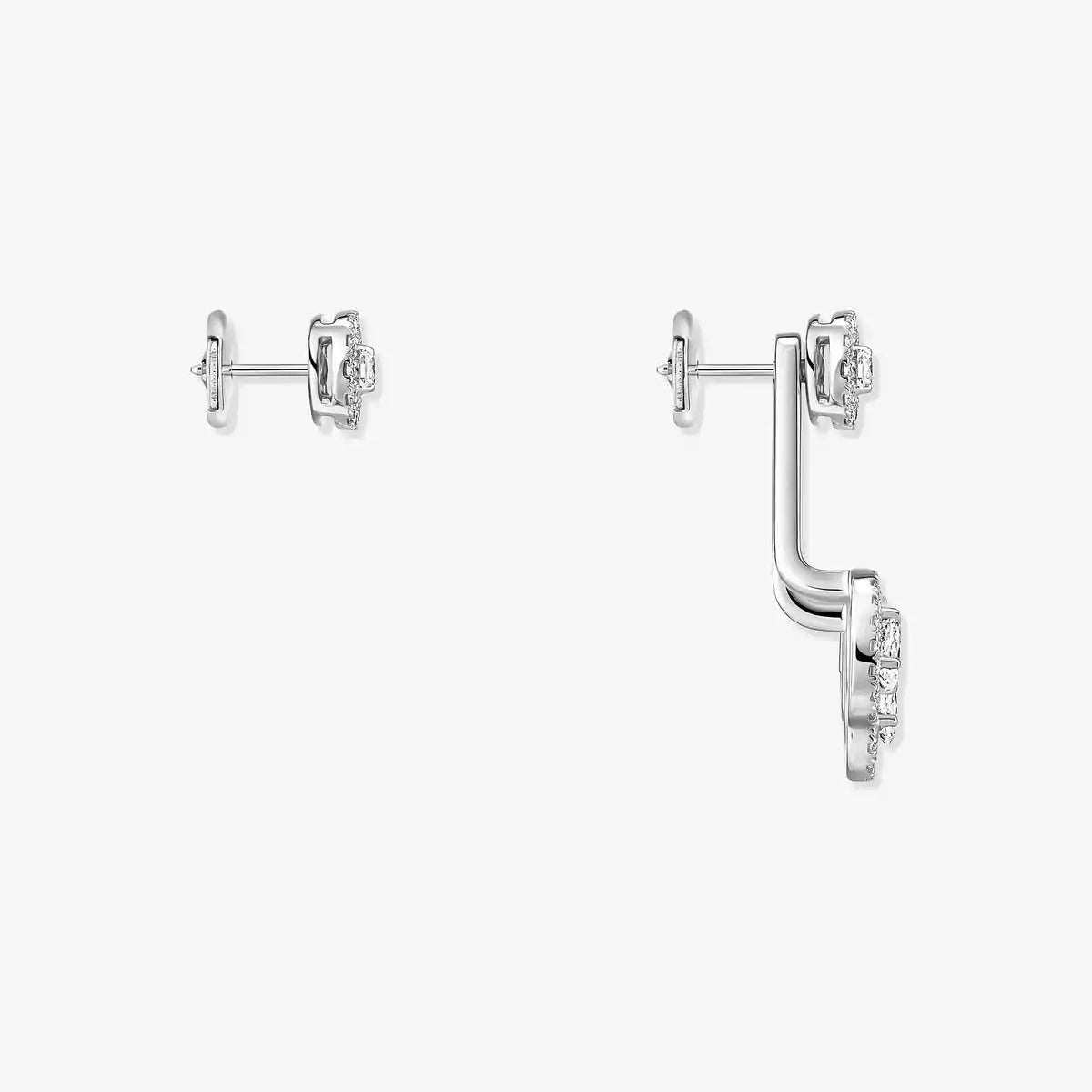 [Favorite]MY TWIN TRIO DIAMOND EARRINGS