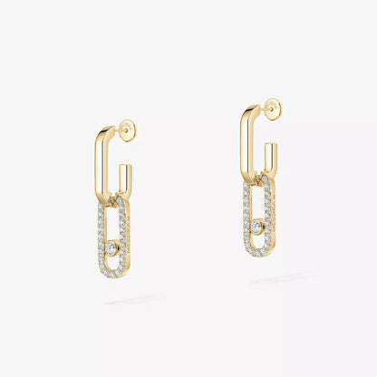 [Favorit]MOVE LINK KINETIC DIAMANT-OHRRINGE