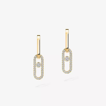 [Favorit]MOVE LINK KINETIC DIAMANT-OHRRINGE
