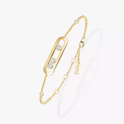 [お気に入り]ベビー ムーブ ダイヤモンド ブレスレット