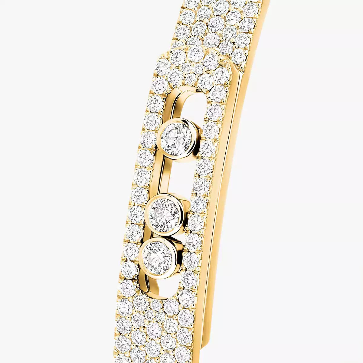 [Favorite]MOVE NOA FULL-PAVÉ DIAMOND BANGLE BRACELET