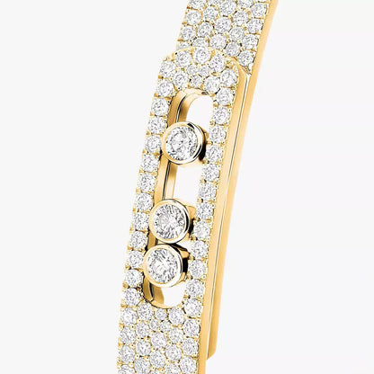[Favorite]MOVE NOA FULL-PAVÉ DIAMOND BANGLE BRACELET