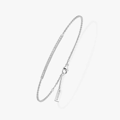 [Favorite]MEIN ZWILLINGS-TOI-ET-MOI-DIAMANT-DÜNNER-ARMBAND