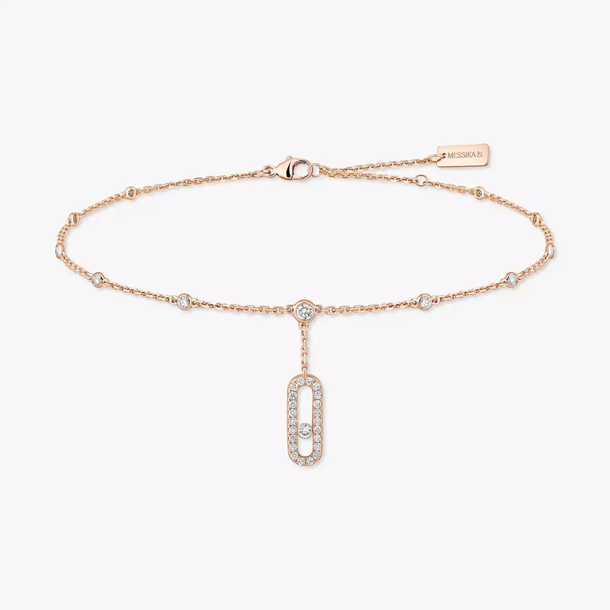 [Favorit]MOVE UNO PAVÉ DIAMANT-FUSSKETTCHEN