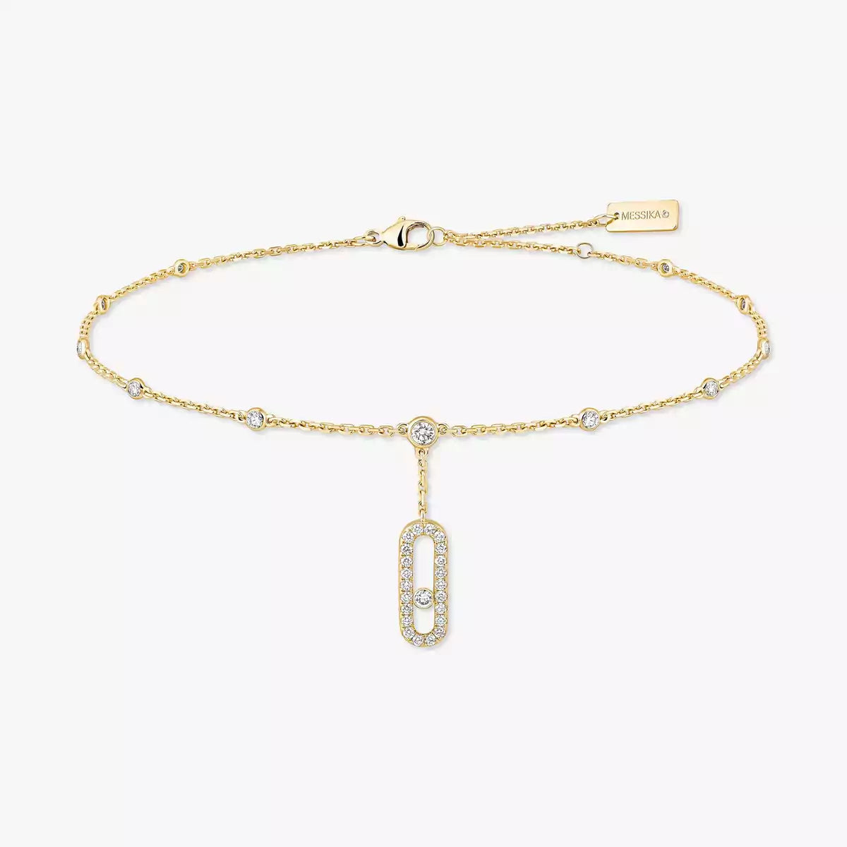 [Favorit]MOVE UNO PAVÉ DIAMANT-FUSSKETTCHEN