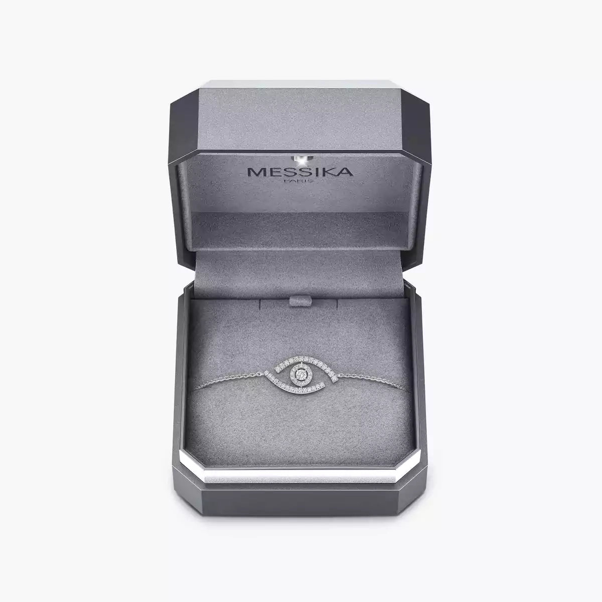 [Favorite]LUCKY EYE PAVÉ-SET DIAMOND BRACELET