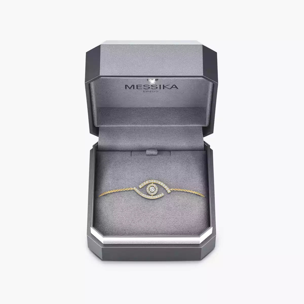 [Favorite]LUCKY EYE PAVÉ-SET DIAMOND BRACELET