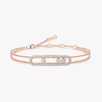[Favorite]MOVE CLASSIQUE PAVÉ DIAMOND BRACELET