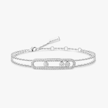 [Favorite]MOVE CLASSIQUE PAVÉ DIAMOND BRACELET