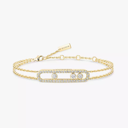[Favorite]MOVE CLASSIQUE PAVÉ DIAMOND BRACELET