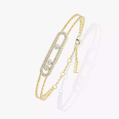 [Favorite]MOVE CLASSIQUE PAVÉ DIAMOND BRACELET