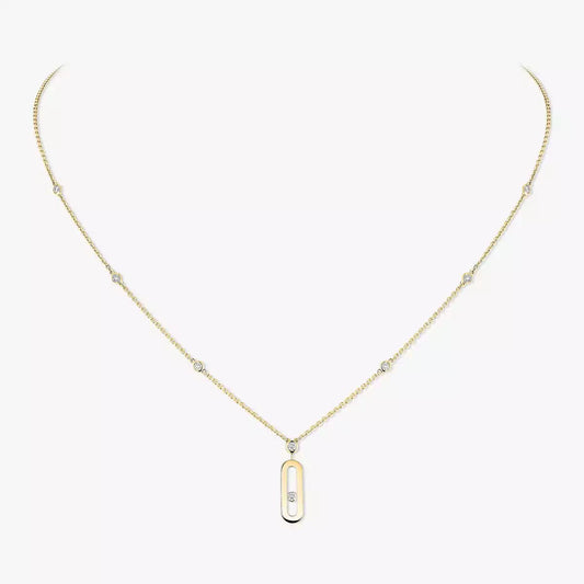 [Favorite]SIGNATURE FRAME NECKLACE