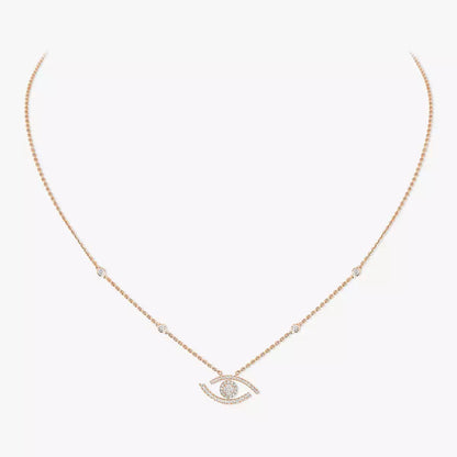 [Favorite]PAVÉ DIAMOND LUCKY EYE NECKLACE