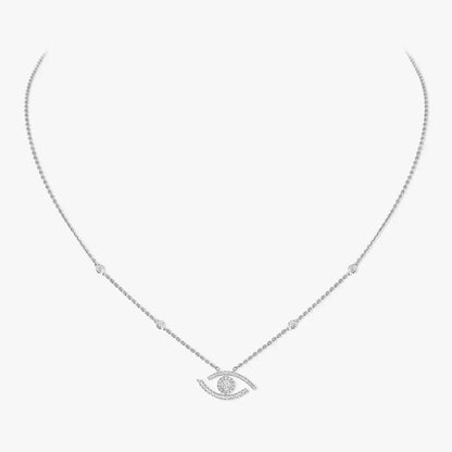[Favorite]PAVÉ DIAMOND LUCKY EYE NECKLACE