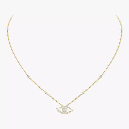 [Favorite]PAVÉ DIAMOND LUCKY EYE NECKLACE