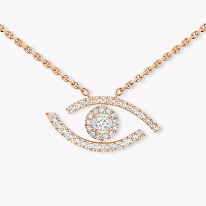 [Favorite]PAVÉ DIAMOND LUCKY EYE NECKLACE