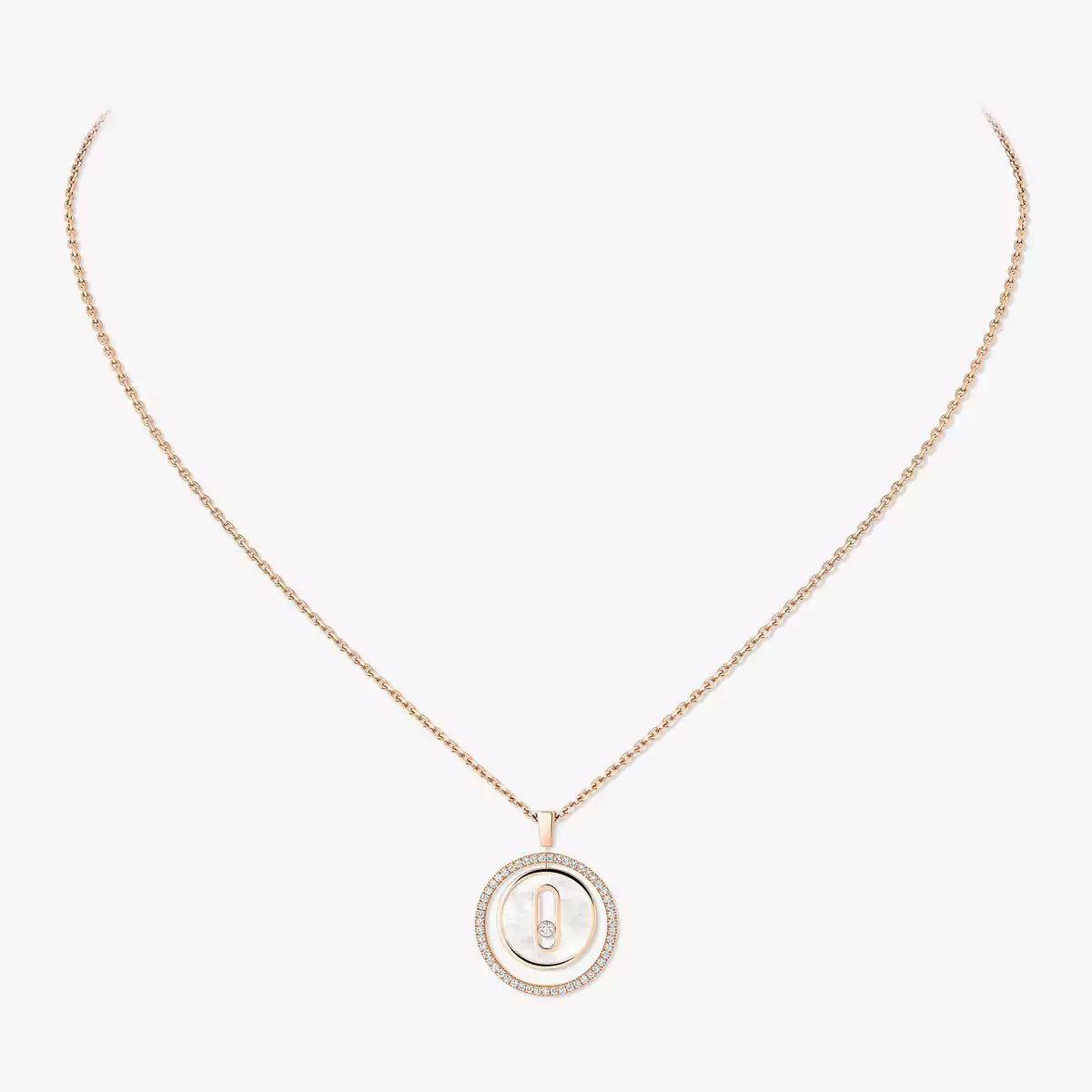 [Favorite]LUCKY MOVE DIAMOND NECKLACE