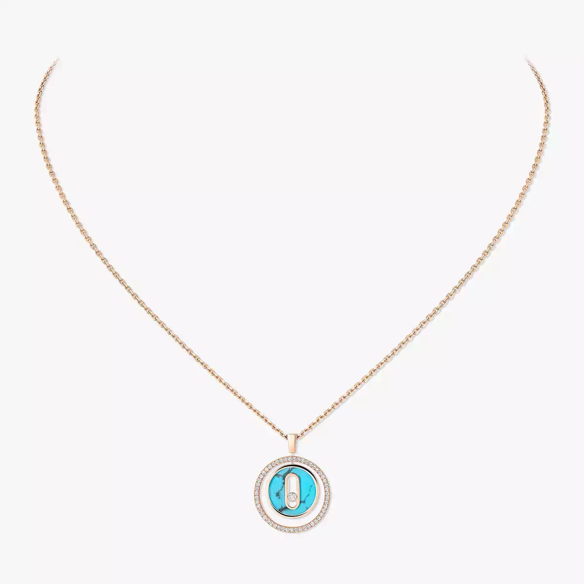 [Favorite]LUCKY MOVE DIAMOND NECKLACE