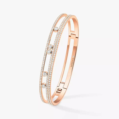 [Lieblingsstück]MOVE ROMANE PAVÉ DIAMANT ARMREIF
