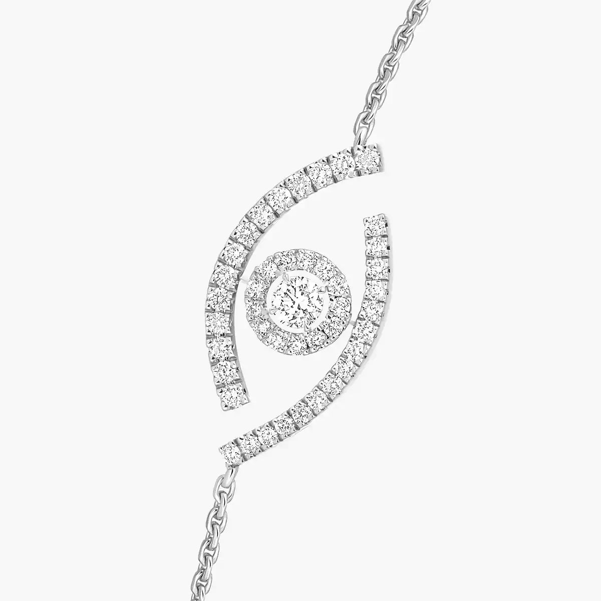 [Favorite]LUCKY EYE PAVÉ-SET DIAMOND BRACELET