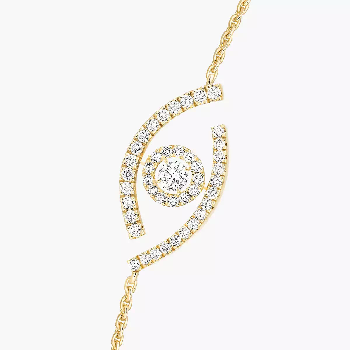 [Favorite]LUCKY EYE PAVÉ-SET DIAMOND BRACELET
