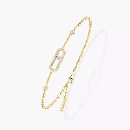 [Favorite]MOVE UNO DIAMOND BRACELET