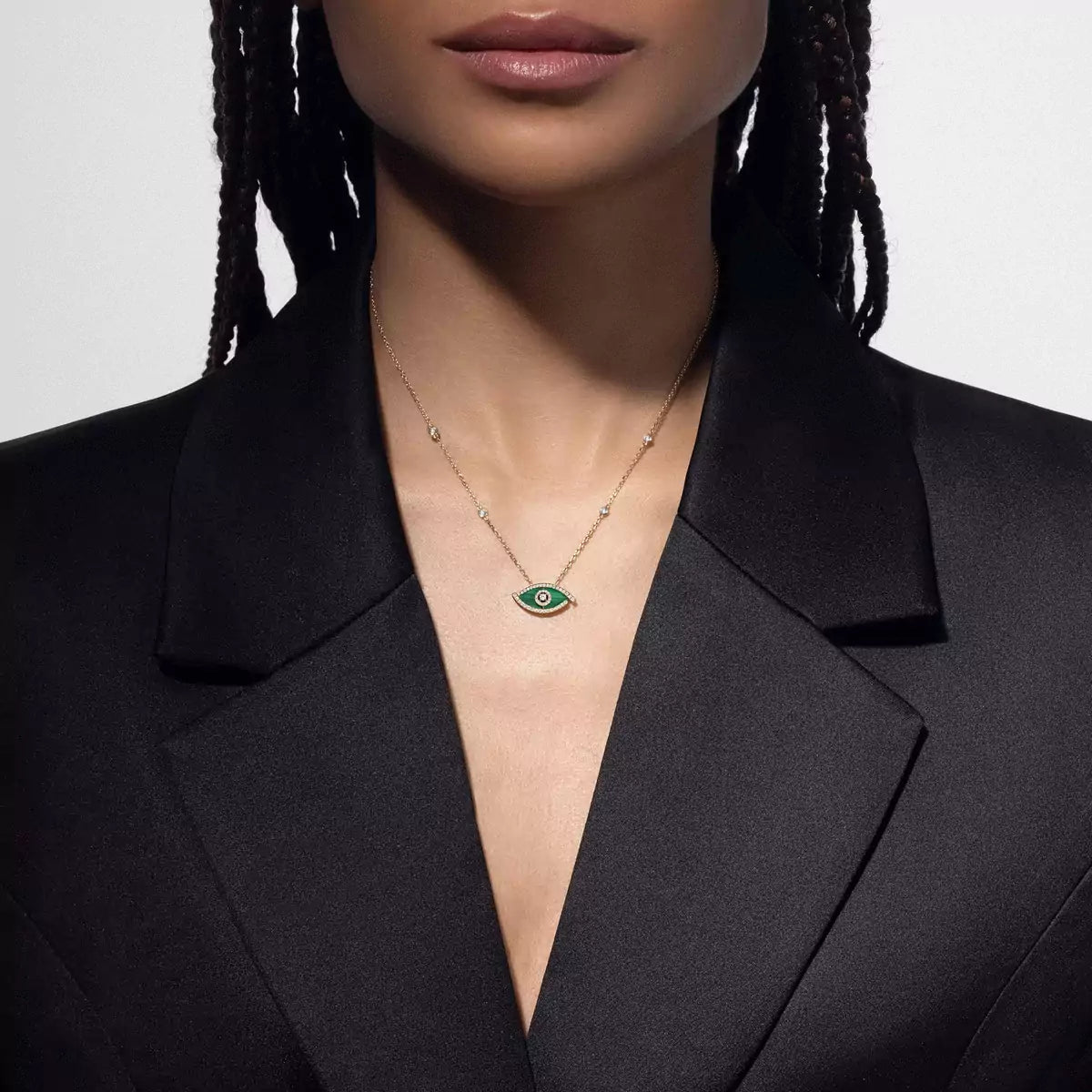 [Favorite]LUCKY EYE DIAMOND NECKLACE