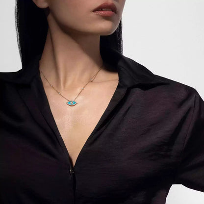 [Favorite]LUCKY EYE DIAMOND NECKLACE