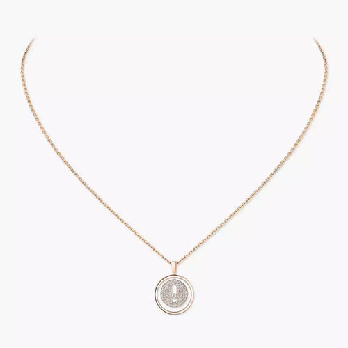 [Favorite]LUCKY MOVE FULL PAVÉ DIAMOND NECKLACE