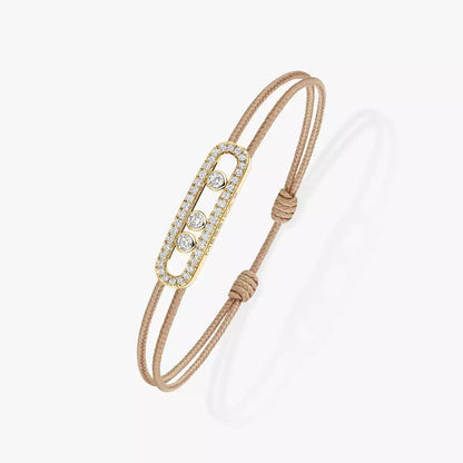 [Favorite]CARE(S) PAVÉ CORD BRACELET