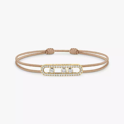 [Favorite]CARE(S) PAVÉ CORD BRACELET
