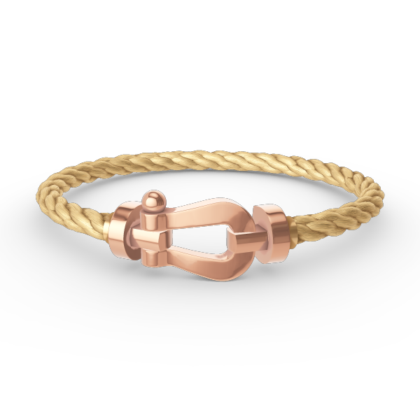 [Favorit]FORCE GROSSES HUFEISEN-ARMBAND - ROSÉGOLD