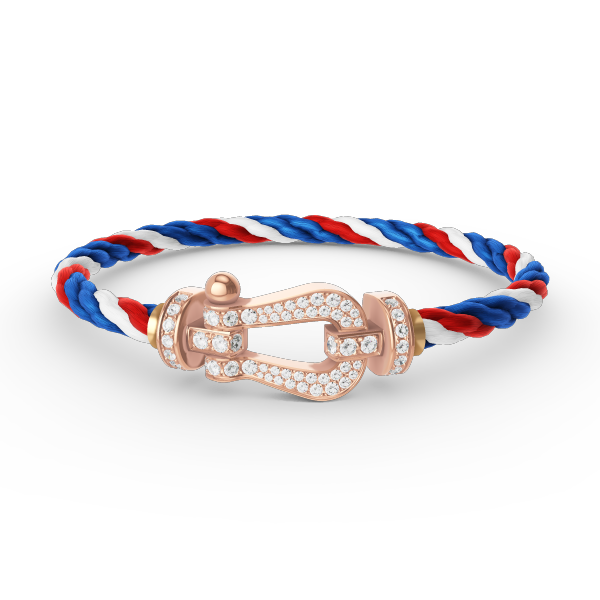 [Favorite]FORCE LARGE HORSESHOE FULL DIAMOND BRACELET - ROSE GOLD