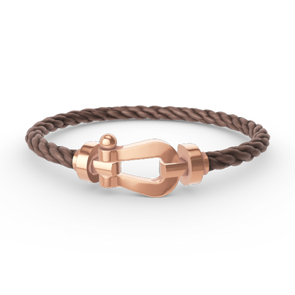 [Favorit]FORCE GROSSES HUFEISEN-ARMBAND - ROSÉGOLD