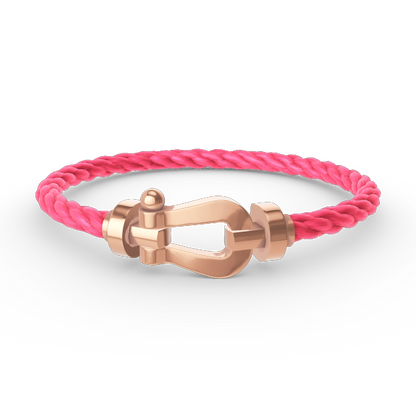 [Favorit]FORCE GROSSES HUFEISEN-ARMBAND - ROSÉGOLD