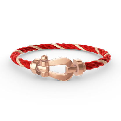 [Favorit]FORCE GROSSES HUFEISEN-ARMBAND - ROSÉGOLD