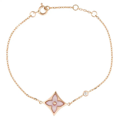 [Favorite]STAR 1 DIAMOND ROSE GOLD BRACELET