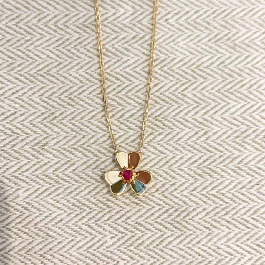 [Favorite]FRIVOLE FLORAL CHARM-HALSKETTE