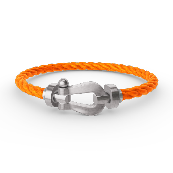 [Favorite]FORCE LARGE HORSESHOE BRACELET - WHITE GOLD